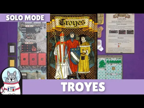 Troyes | Solo Playthrough | slickerdrips
