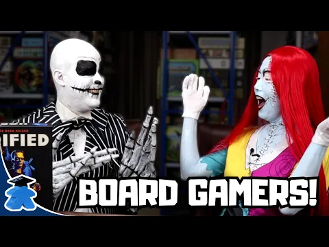 The Nightmare Before Christmas Parody: If Sally and Jack Skellington Were Board Gamers