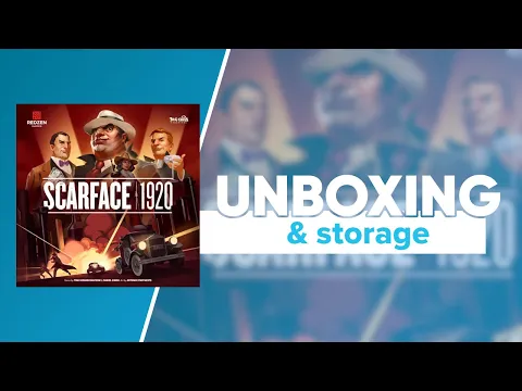 Scarface 1920 Unboxing and Reboxing in GameTrayz Storage | @RedzenGames @BChildCreatives