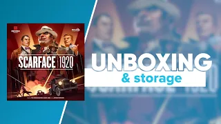 Scarface 1920 Unboxing and Reboxing in GameTrayz Storage | @RedzenGames @BChildCreatives