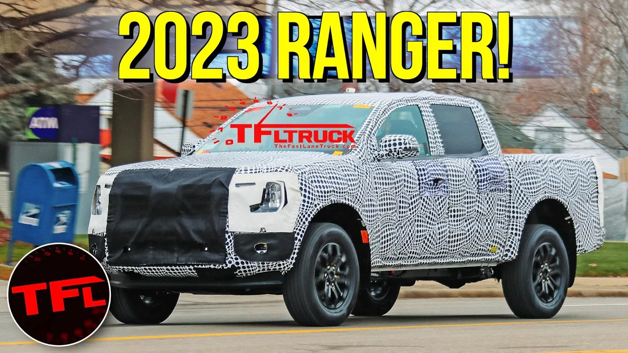 Breaking News: Here Is Your First Look at the 2023 Ford Ranger!