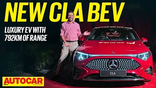 New Mercedes-Benz CLA - It's back as an EV! | First Look | Autocar India