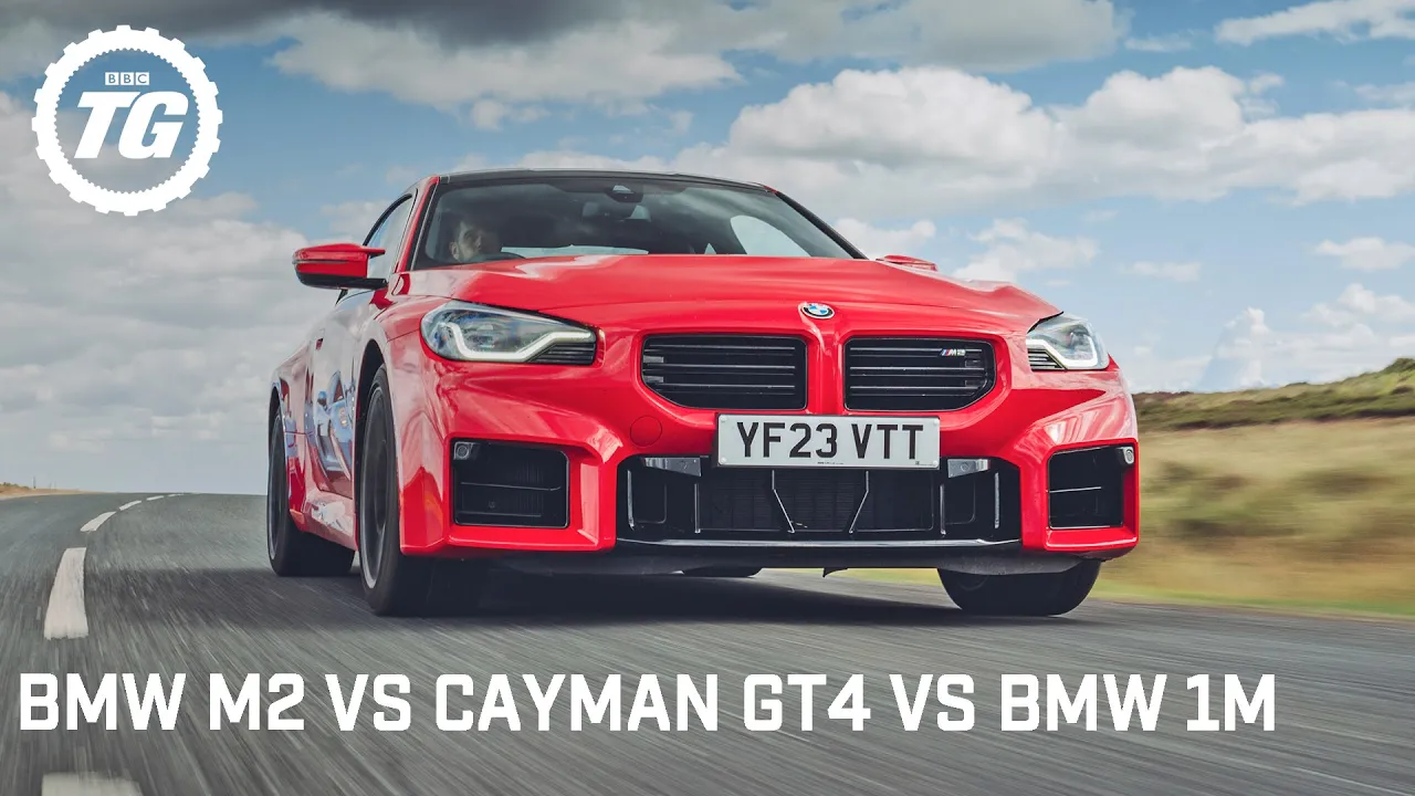 FIRST DRIVE: BMW M2 – 454bhp RWD Manual Coupe + Cayman GT4 & BMW 1M Comparison | Top Gear