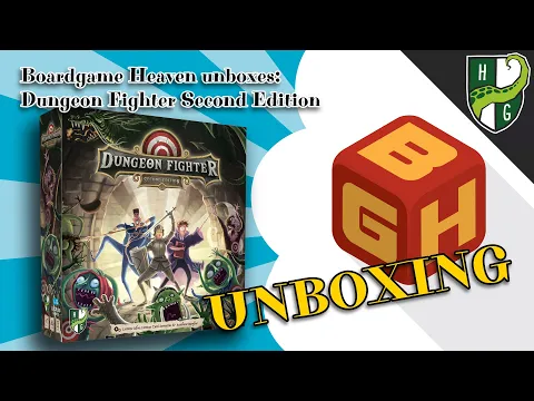 Boardgame Heaven Unboxing 168: Dungeon Fighter Second Edition (Horrible Guild)