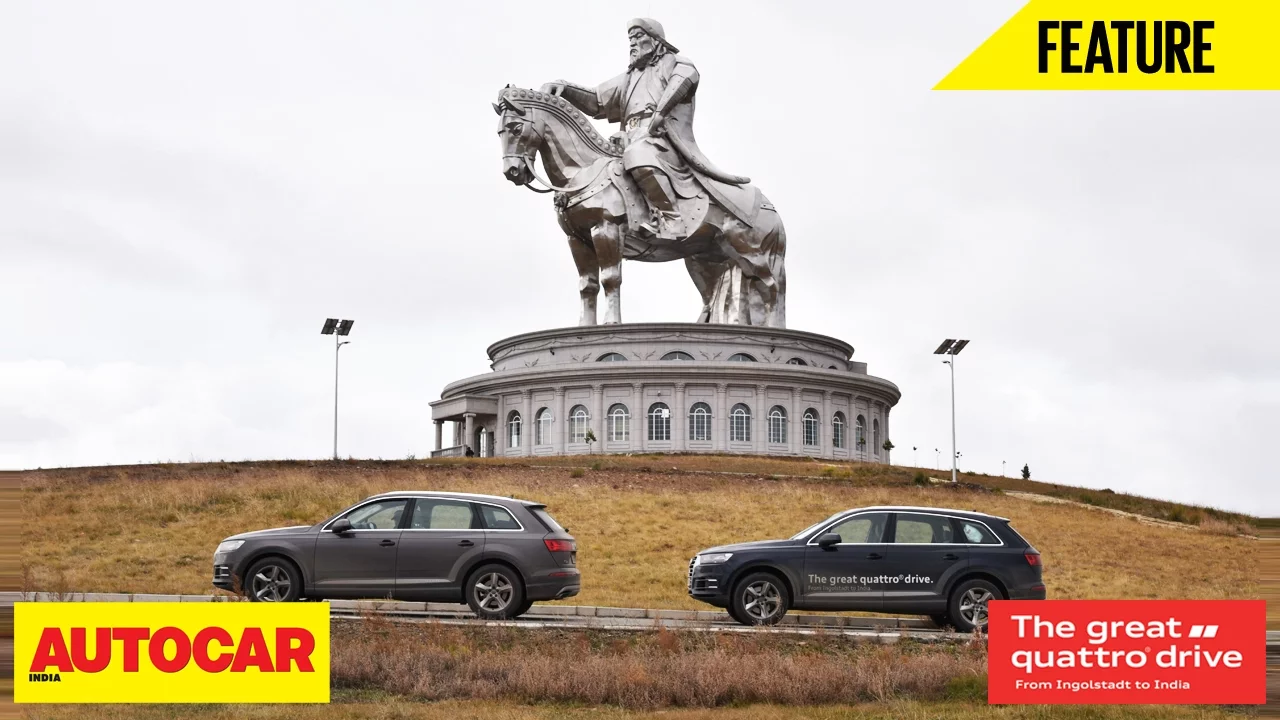 Germany to India in the Audi Q7 | Great Quattro Drive pt 7 – Mongolia to China | Autocar India