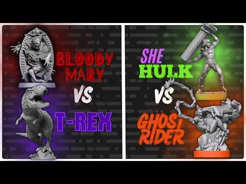 Unmatched Tournament - 4th Round Bracket!