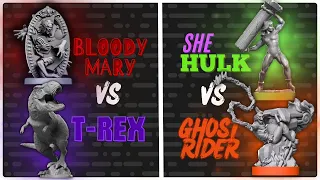 Unmatched Tournament - 4th Round Bracket!