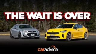 The King is Dead(?!) - Kia Stinger 330Si v Holden/Chevrolet Commodore SS-V Redline review