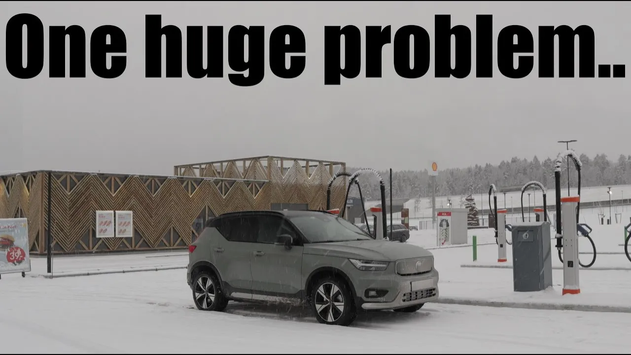 Volvo XC40 Recharge P8 615km Range Test! (Norwegian High Speed Run)