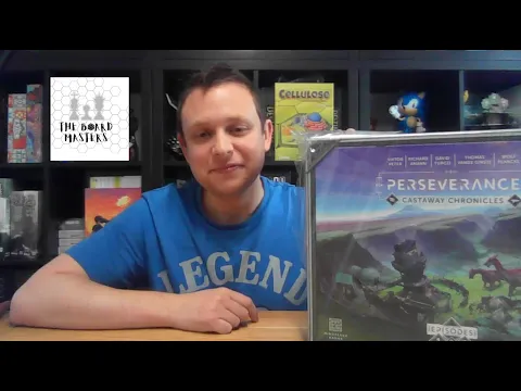 Unboxing Perseverance Castaway Chronicles! I'd be happy with this on a deserted island!!
