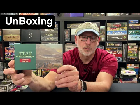 TDG: Battles of the Mexican American War unboxing with Ray