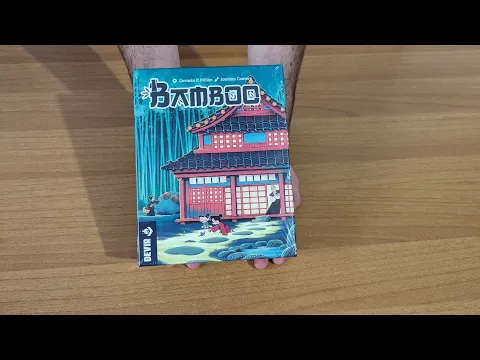 Unboxing di Bamboo - gioco da tavolo