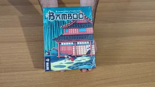 Unboxing di Bamboo - gioco da tavolo