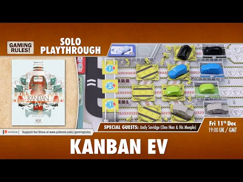 Kanban EV: Solo tutorial & playthrough