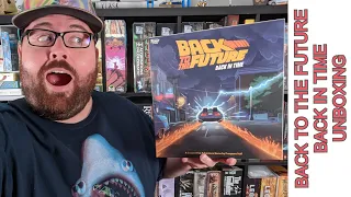 Back to the Future Back in Time Live Unboxing!!!