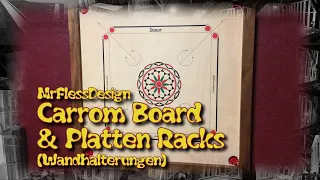 Carrom board (wall mount)