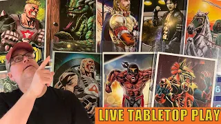 M1.544 - Champions of the Galaxy Live Play Filsinger Games - Solo Tabletop Wrestling Game RPG