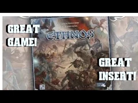 Unboxing the classic: Ethnos and it's amazing insert!