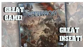 Unboxing the classic: Ethnos and it's amazing insert!