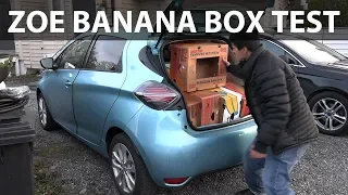 Renault Zoe banana box test