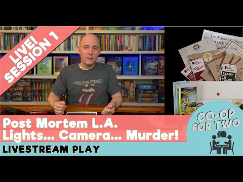 Post Mortem L.A. - Lights... Camera... Murder - Live play then review
