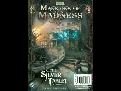 Unboxing Mansion of Madness 1st Edition Expantion - The Silver Tablet