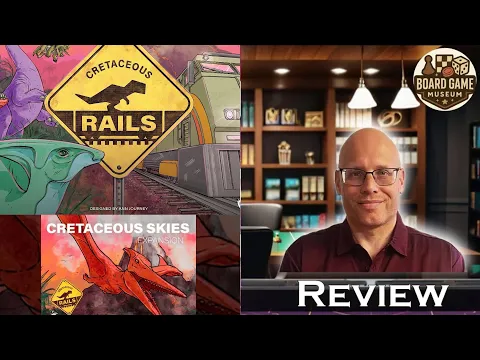 Cretaceous Rails + Skies Expansion Board Game Review