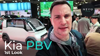 Kia PBV - 1st Look at the future of Modular EVs with PV1 and PV5 Electric Van