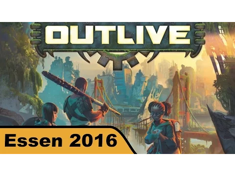 Outlive - Brettspiel - Essen 2016 live - English