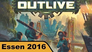 Outlive - Brettspiel - Essen 2016 live - English