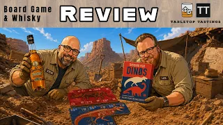 Digging for Dinos and Old Grand Dad Bottled in Bond Bourbon Board Game Pairing and Review