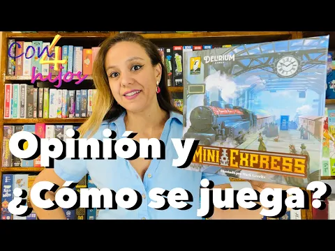 Mini Express (Delirium Games) Opinión y ¿Cómo se juega? [económico]