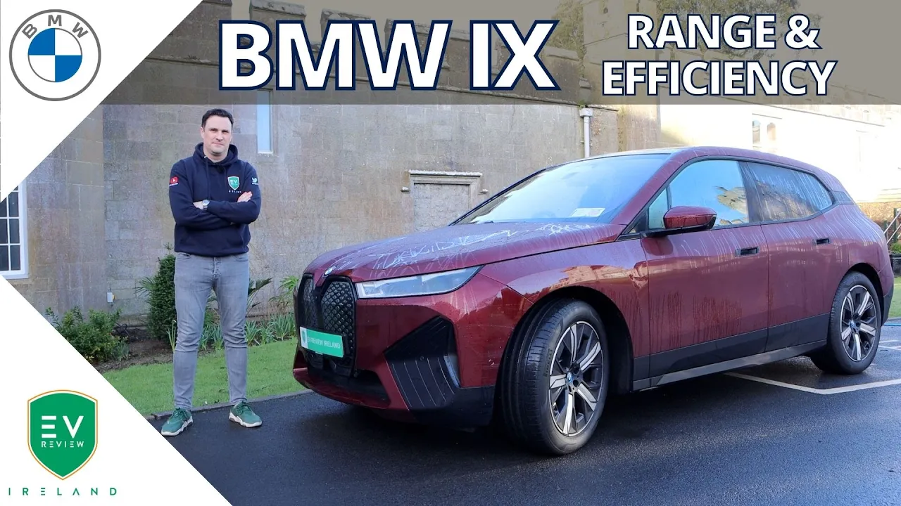 BMW iX Range & Efficiency Test / Coast to Coast