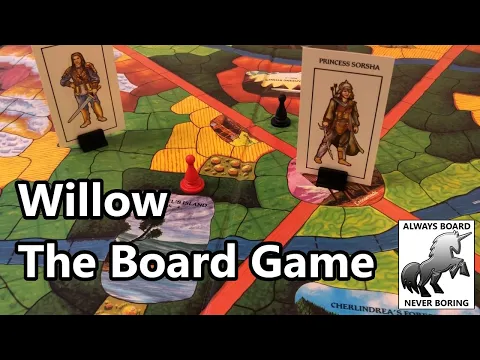The Willow Game - A Fantasy Adventure Board Game | Gameplay Overview & Review