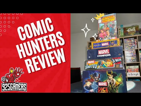 Comic Hunters Review - The King of Marvel Board Games?