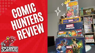 Comic Hunters Review - The King of Marvel Board Games?