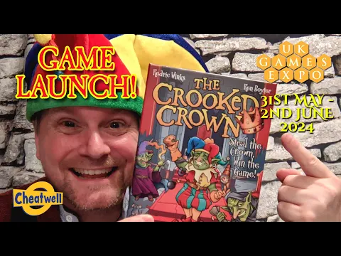 GAME LAUNCH The Crooked Crown at UK Games Expo 2024