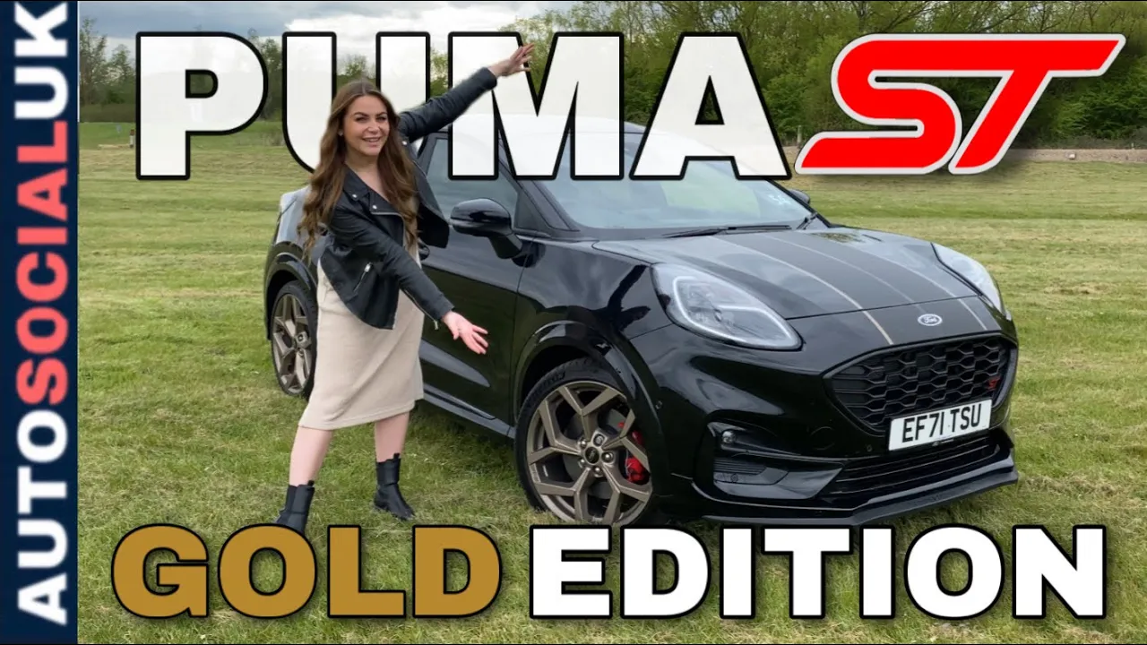 Puma ST Gold Edition 003 - The car chosen by social media (Exhaust sound) UK 4K