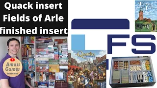 Folded Space inserts - Fields of Arle Aeon's End Quacks of Quedlinburg* AmassGames * accessories