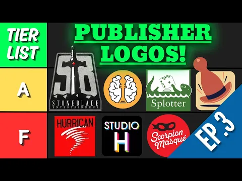 Tier Ranking - Publisher Logos! (Part 3)