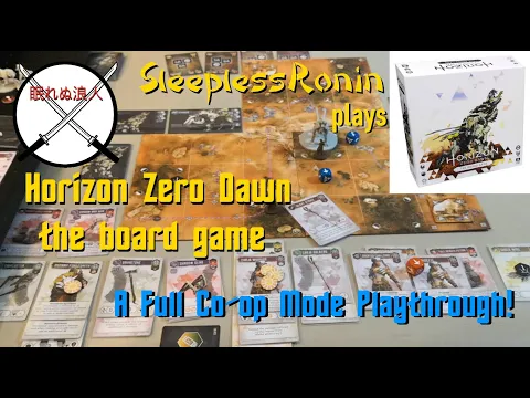 Cooperative Playthrough Horizon Zero Dawn the board game - full game with SleeplessRonin