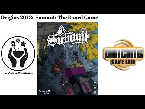 Origins 2018: Summit: The Board Game with Conor McGoey