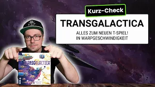 Kurz-Check in unter 10: Transgalactica auf den Punkt