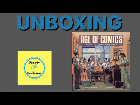 Age of Comics: The Golden Years - UNBOXING