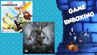 Unboxing Marvel Dagger and Witcher Old World