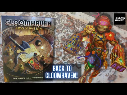 How To play the board game Gloomhaven, Jaws of The Lion