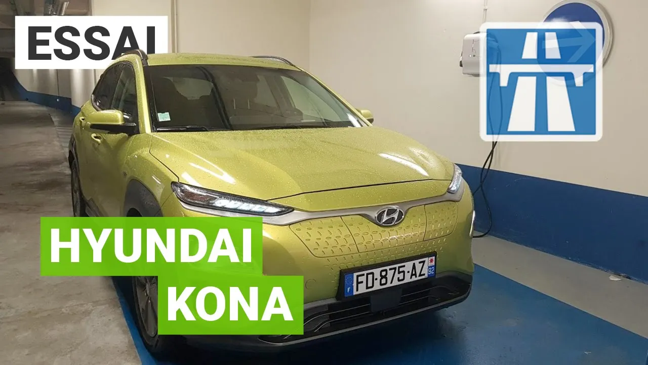 Essai HYUNDAI KONA 39 kWh : Paris - Alençon 🛣️