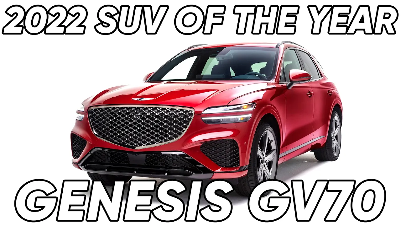 Announcing the 2022 MotorTrend SUV of the Year: Genesis GV70