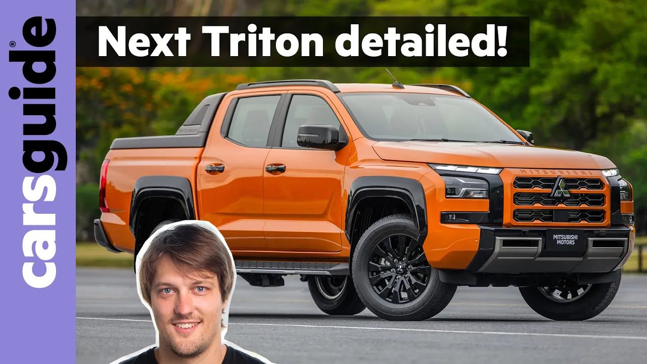 2024 Mitsubishi Triton / L200 revealed! Twin-turbo diesel engine and other details for tough new ute