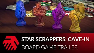 Star Scrappers: Cave-in board game trailer